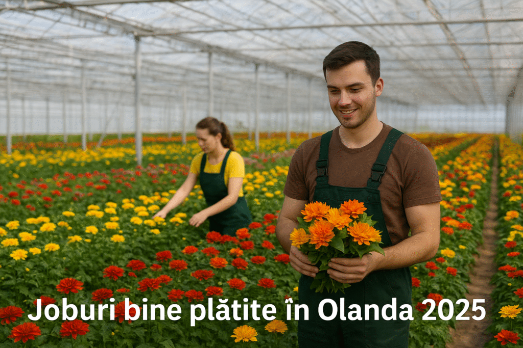 Joburi bine plătite în Olanda 2025
